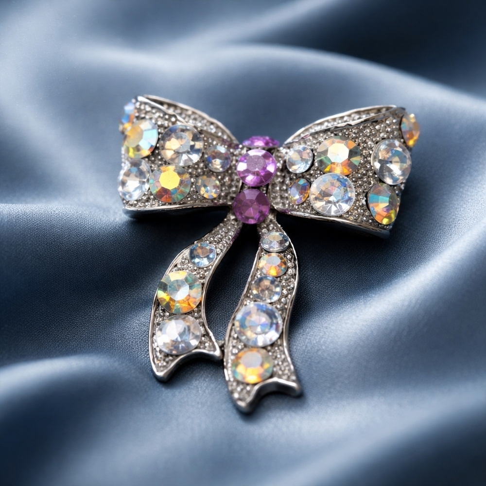 Vintage Bow Brooch